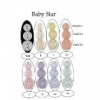Baby Star Size 18 Buttons